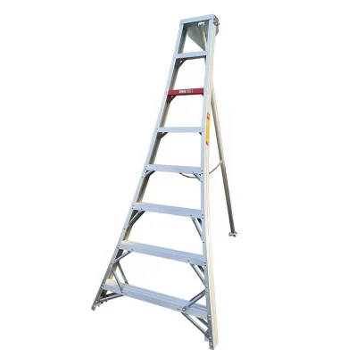A Shaped Tripod Ladder for Agricultural Use Aluminum Garden Ladder