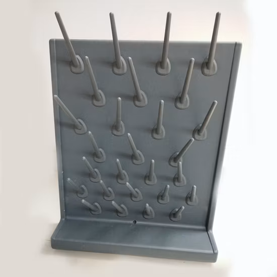 Popular Wall Mounted MDF Pegboard with Hardware Hooks for Retail Shop Wall System, Like Coffee Shop, Stationery Shop, Toy Store, Gift Store.